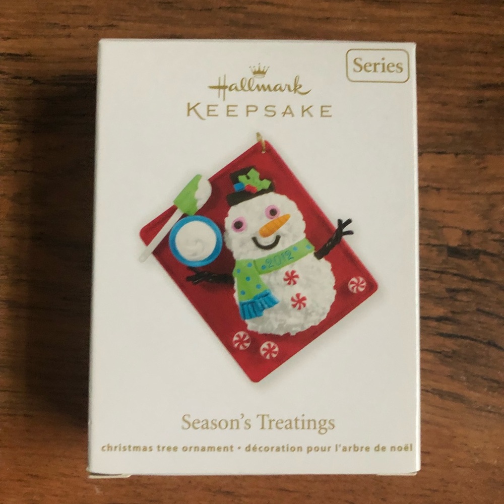 Season’s Treatings Ornament Hallmark 2012